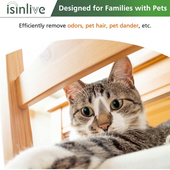 NIB Isinlive Core P350-RF True HEPA Pet Care Replacement Filter - Picture 6 of 8